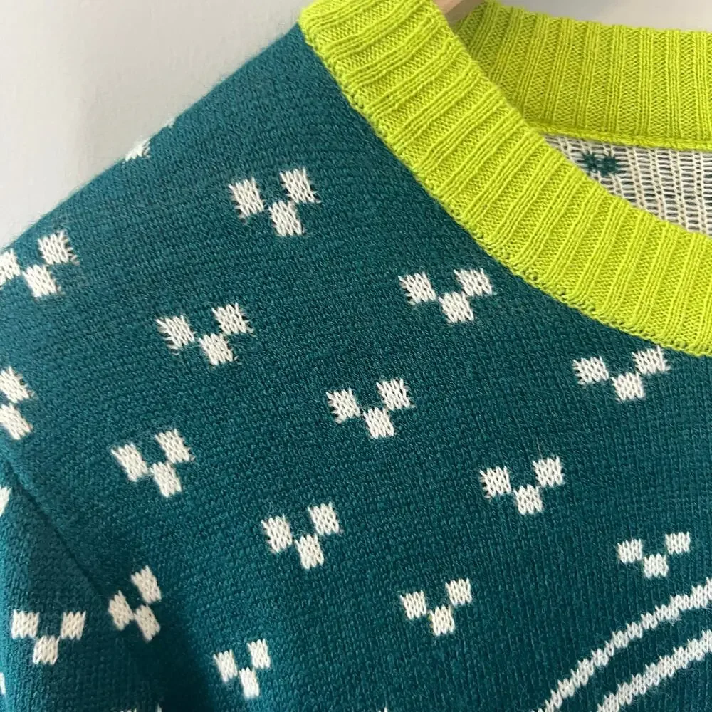 Star Wars Baby Yoda Grogu Joy in the Galaxy Sweater Size Small Men's